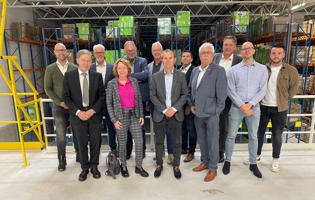 Werkbezoek van diverse mensen aan Rabelink