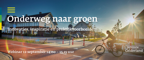 Webinar Op Weg Naar Groen Headerbeeld