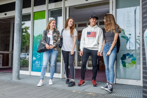 Leerlingen van het Astrum College